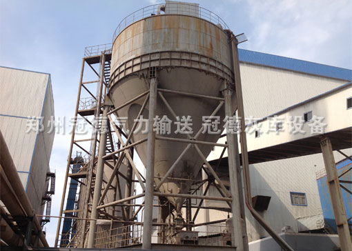 郑州冠德机械灰库设备现场